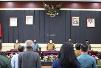 Terima Kunjungan Peserta Studi Strategis Dalam Negeri Lemhanas, Gubernur Arinal Jelaskan 6 Misi Kerja Rakyat Lampung Berjaya